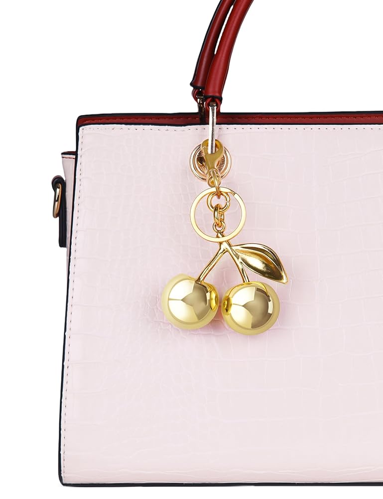 　Cherry　さくらんぼ　Cherries Bag Charm Amazon.com: jtkdxqs Cherry Bag Charm Cherry Keychain